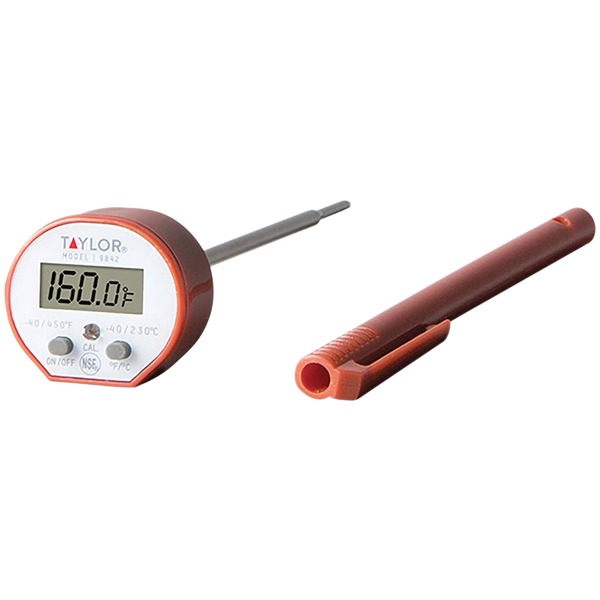 TAYLOR 9842 Waterproof Digital Instant Read Thermometer
