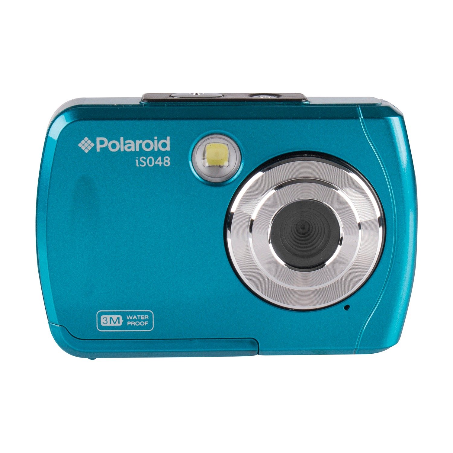 NABC - POLAROID IS048-TEAL 16.0 Megapixel Waterproof Instant Sharing Digital Camera