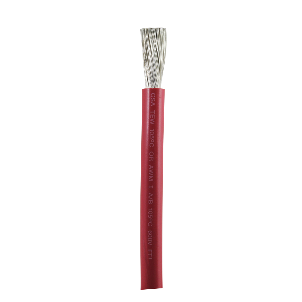 ANCOR 111502 RED 8 AWG BATTERY CABLE - 25'