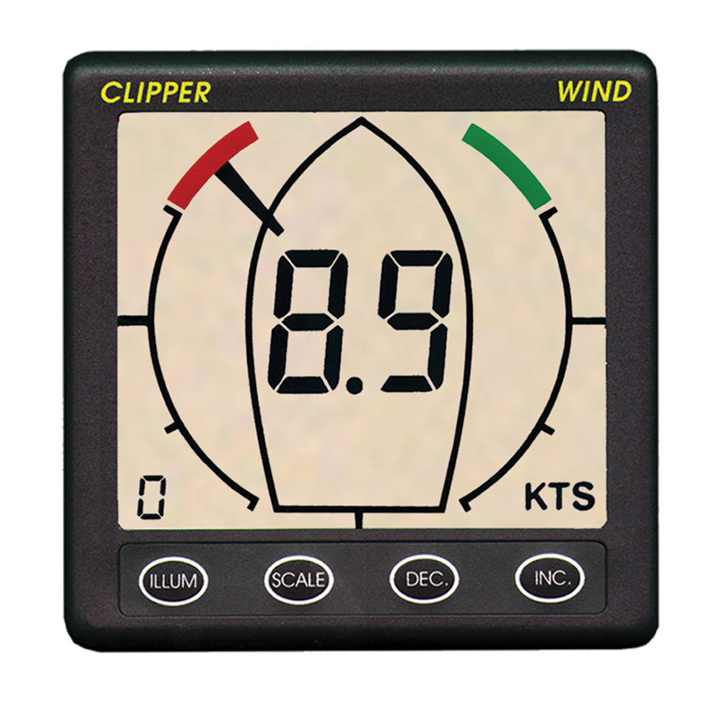CLIPPER CL-W WIND INSTRUMENT WITH MASTHEAD TRANSDUCER & COVER