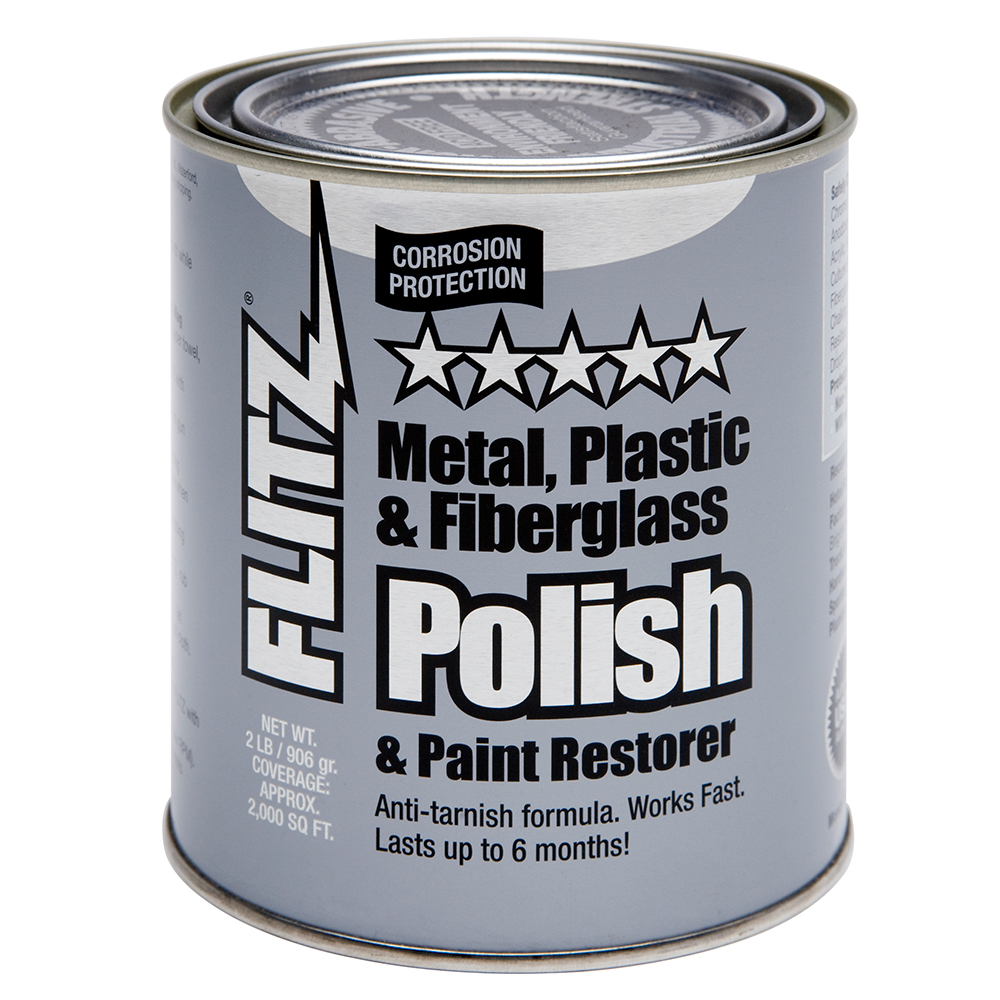 FLITZ CA 03518-6 Polish - Paste - 2.0 lb. Quart Can