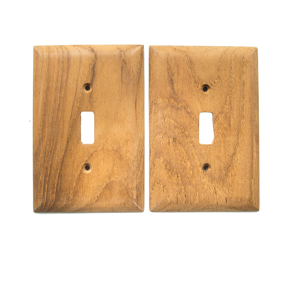 WHITECAP 60172 TEAK SWITCH COVER/SWITCH PLATE - 2 PACK