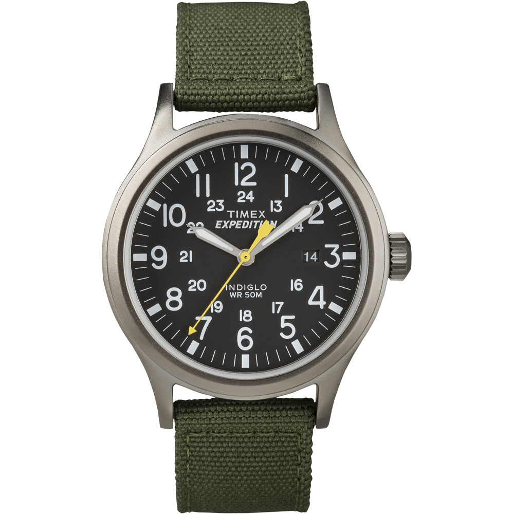 TIMEX T49961 EXPEDITION SCOUT METAL WATCH - GREEN/BLACK