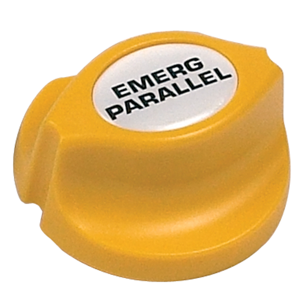 BEP 701-KEY-EP EMERGENCY PARALLEL BATTERY KNOB - YELLOW - EASY FIT