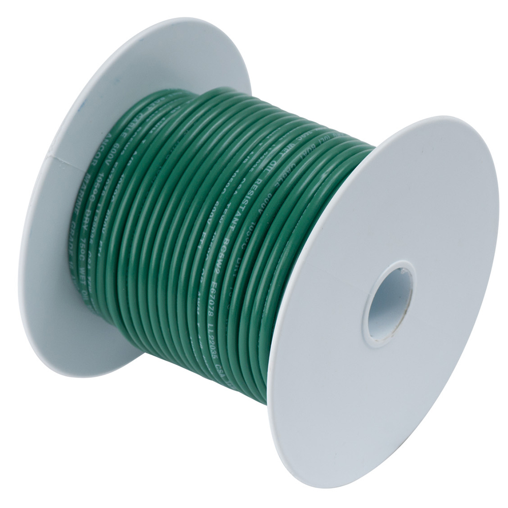 ANCOR 184303 GREEN 14 AWG TINNED COPPER WIRE - 18'