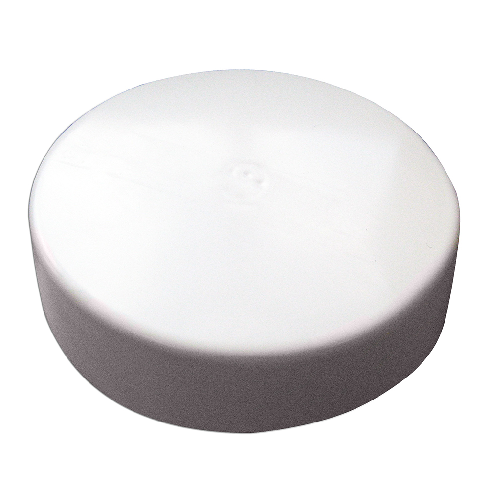 MONARCH WFPC-10.5 WHITE FLAT PILING CAP 10.5”