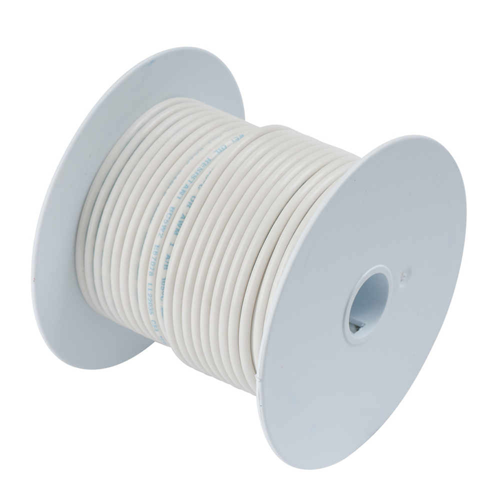 ANCOR 112710 White 6 AWG Tinned Copper Wire - 100'