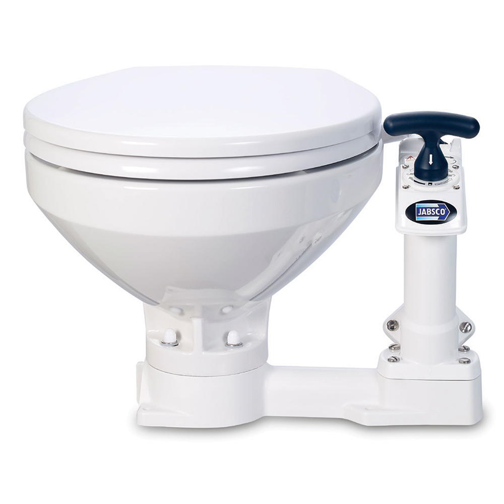 JABSCO 29090-5000 Manual Marine Toilet - Compact Bowl