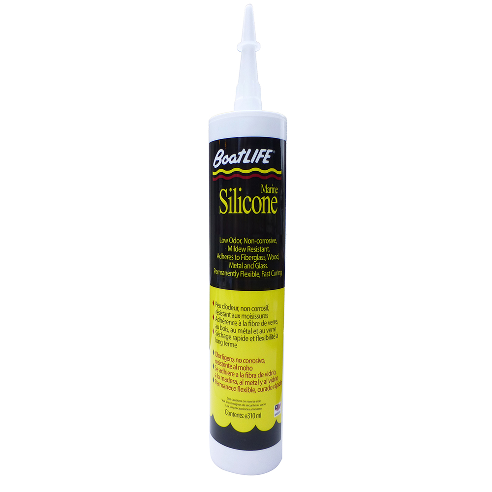 BOATLIFE 1151 Silicone Rubber Sealant Cartridge - White