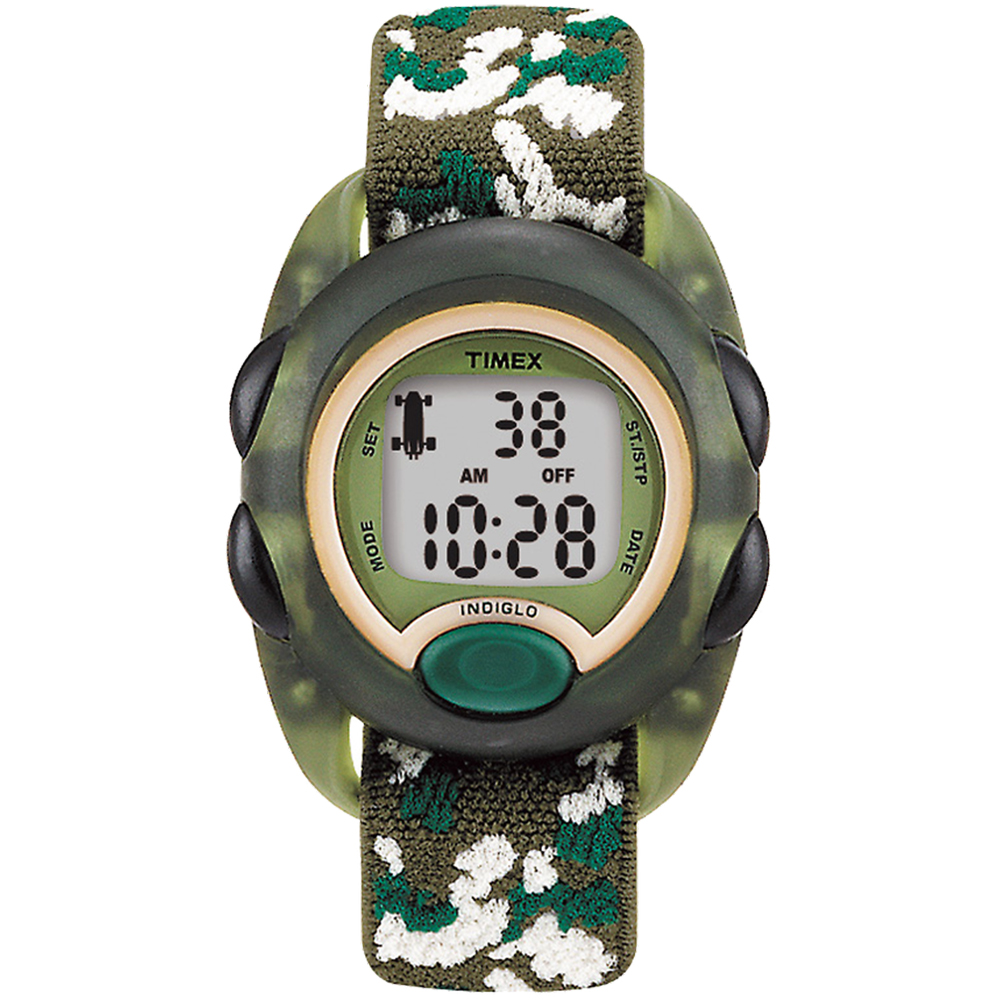 Timex T71912xy Kids Digital Nylon Strap Watch - Camoflauge