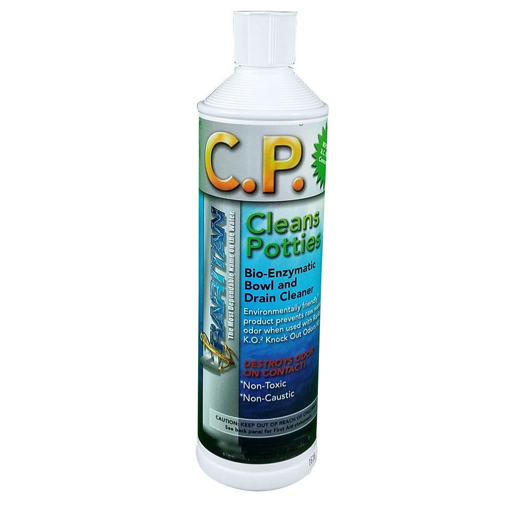 RARITAN 1PCP32 C.P. Cleans Potties Bio-Enzymatic Bowl Cleaner - 32oz Bottle
