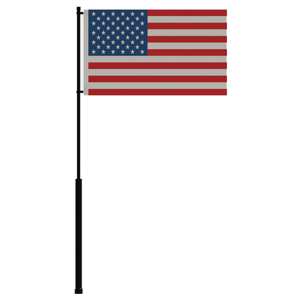 MATE SERIES FP36USA FLAG POLE - 36” W/USA FLAG
