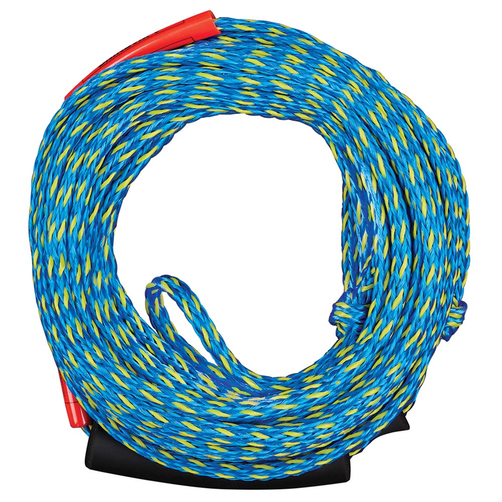 FULL THROTTLE 340800-500-999-21 2 RIDER TOW ROPE - BLUE/YELLOW