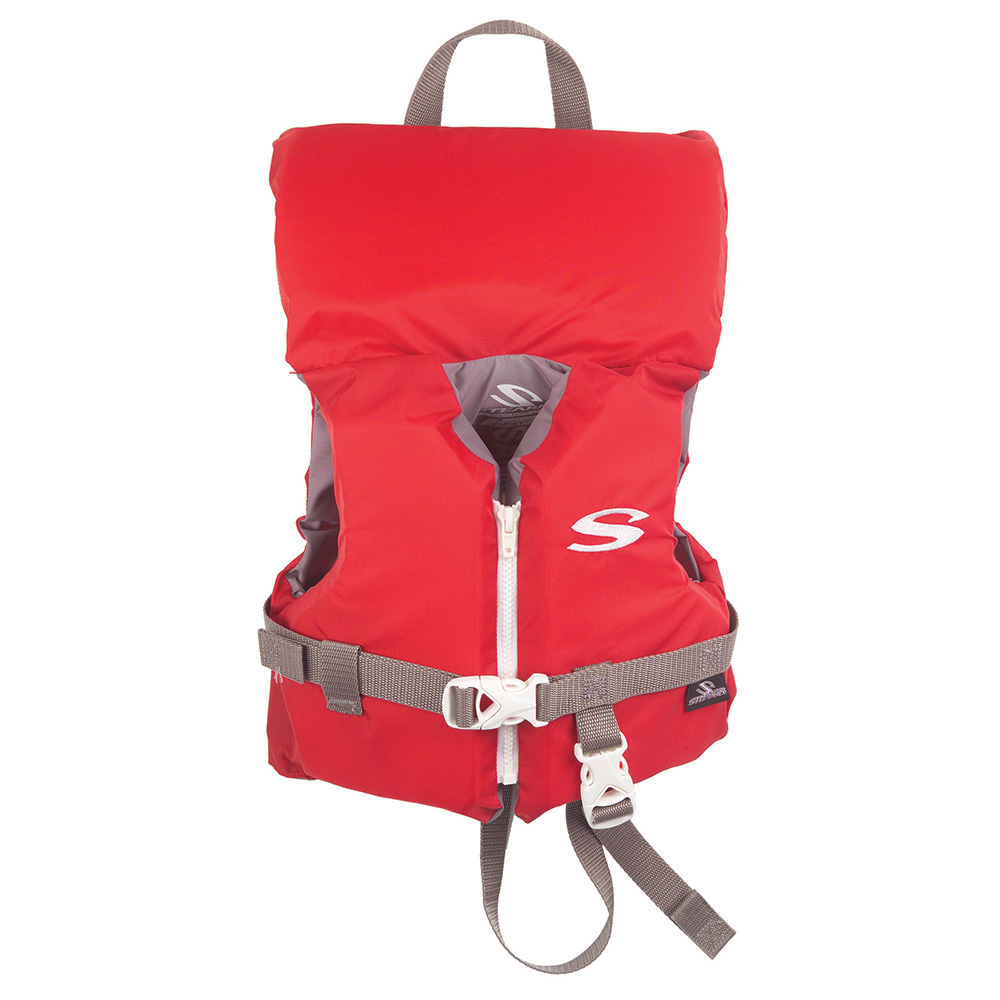 STEARNS 2158920 CLASSIC INFANT LIFE JACKET RED UP TO 30LBS