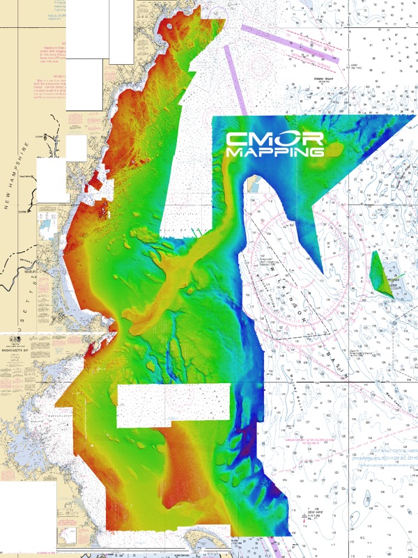 CMOR MAPPING GMAI001R Gulf of Maine Raymarine