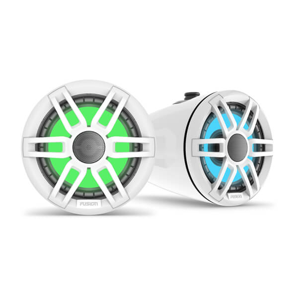 FUSION 010-02583-00 XS-FLT652SPW 6.5” Tower Speaker White With RGB Lighting