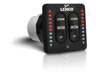LENCO 11941-002 LED Flybridge Key Pad With 20' Sjielded Harness For Use with 15270-001